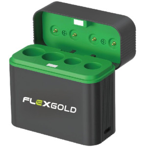 Carregador De Pilhas P/pilhas Aa-aaa Cabo Type-c