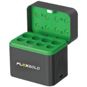 Carregador De Pilhas P/pilhas Aa-aaa Cabo Type-c