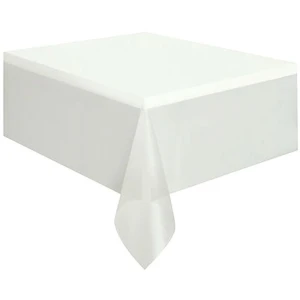 Toalha Plastica 78x78cm Branca