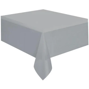 Toalha Plastica 78x78cm Prata