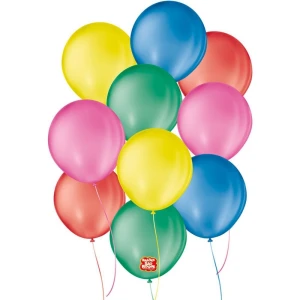 Balao 8 Liso Cores Sortidas