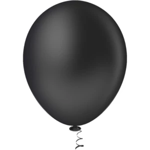 Balao 8 Liso Preto Pic Pic