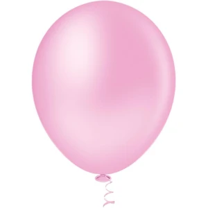 Balao 8 Liso Rosa Baby Pic Pic
