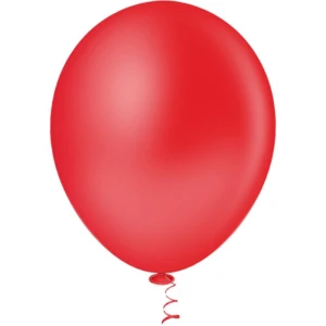Balao 8 Liso Vermelho Pic Pic