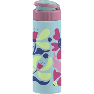 Garrafa Plastica Roma 700ml Decorada Azul