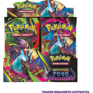 Jogo De Cartas Pokemon Me02 Fogo Fantasmagori