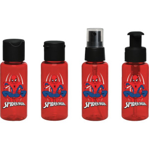 Organizador Spider Man Kit Viagem 4pcs 60m