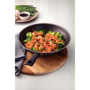 Panela Wok Loreto 24cm Grafite-125796-56780