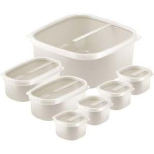 Pote Plastico Jogo Mix Color 7pcs Algodao-125799-19508