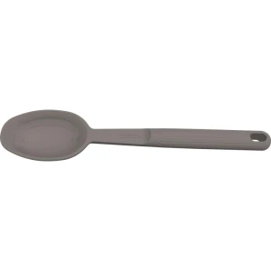 Talher Colher P/servir Silicone Cinza