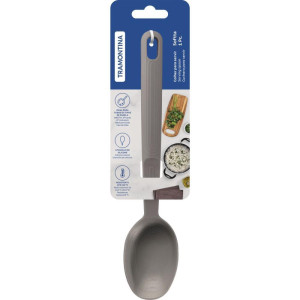 Talher Colher P/servir Silicone Cinza-125804-93323