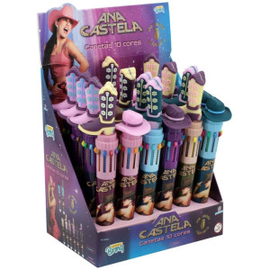 Caneta Gel Ana Castela 10em1 (s)