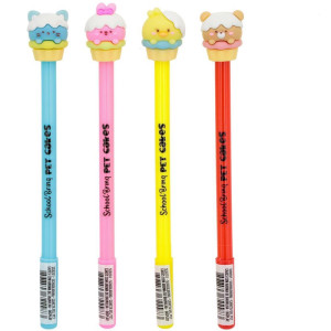 Caneta Gel Pet Cakes C/aroma Baunilha (s)-125447-45672