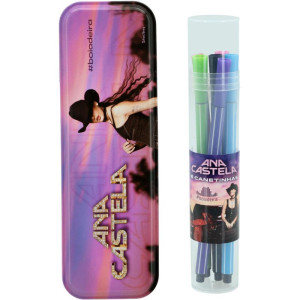 Kit Escolar Ana Castela Luxo C/08itens+canetinha-125442-24806