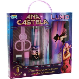 Kit Escolar Ana Castela Luxo C/08itens+canetinha