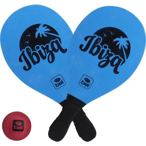 Raquete Beach Tennis Kit 2raquetes+bolinha Ibiza (s)-127625-14088
