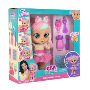 Boneca Cry Babies Bella Rotina Diária - Modelo Br2460-BR2460-594