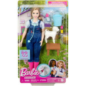 Barbie Profissoes Veterinaria C/acessorios-127144-64349