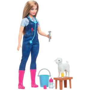 Barbie Profissoes Veterinaria C/acessorios-127144-75845