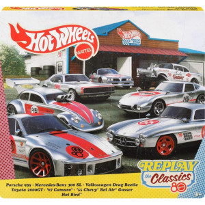Hot Wheels Die-cast 80th Mattel Pack-7 Carrinhos(s-121388-12034