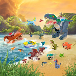 Imaginext Jw Rebirth Saga T-rex 40cm.-121335-49979