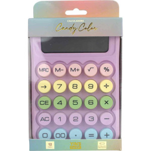 Calculadora De Mesa 12 Dig. Candy Color (s)