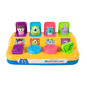 Primeira Infância Pula Monstros Sa Disney Com Botões Sortidos 11 Cm - Caixa Aberta