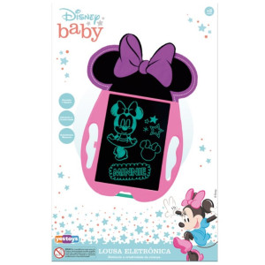 Lousa Mágica Eletrônica Da Minnie - Lcd, Sem Radiação E Brilho Para Proteger Os Olhos Não Há Necessidade De Carregar.-20331-956-78278