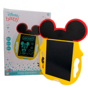 Educativo Lousa Mágica Eletrônica Mickey Lcd Proteção Ocular 30 Cm - Caixa Adesivada