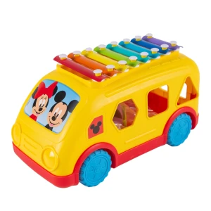 Musical ônibus Xilofone Educativo Com Personagens 23 Cm