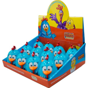 Primeira Infância Mordedor De água Popó Galinha Pintadinha Refrigerável 10 Cm - Caixa Aberta