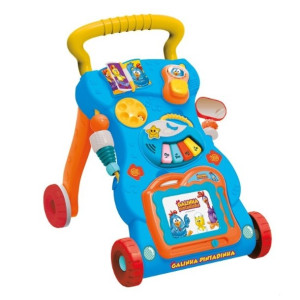 Primeira Infância Andador Primeiros Passos Popó Com Sons E Luzes 45 Cm