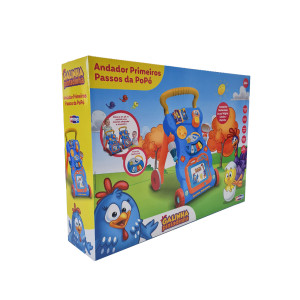 Andador Primeiros Passos Da Popó Com Sons E Luzes No Tecladinho-20205-437-65080