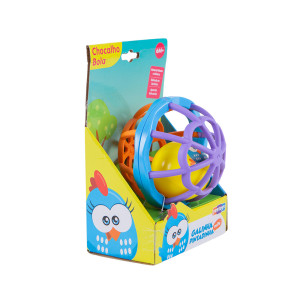 Chocalho Bola Galinha Pintadinha Yestoys Infantil Ref 20218-20218-286-28630