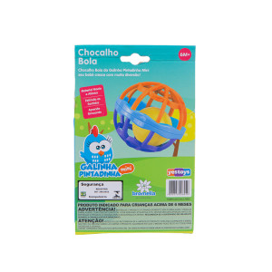Chocalho Bola Galinha Pintadinha Yestoys Infantil Ref 20218-20218-286-57675