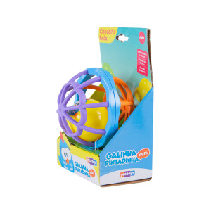 Chocalho Bola Galinha Pintadinha Yestoys Infantil Ref 20218-20218-537-53406