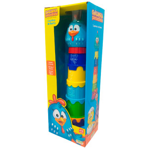 Copos De Banho Empilháveis Galinha Pintadinha Yestoys Ref 20221-20221-681-14093