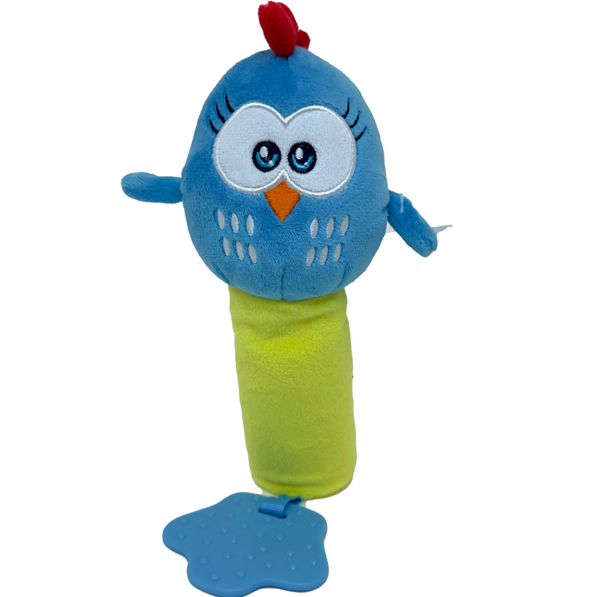 Primeira Infância Buzininha Com Mordedor Galinha Pintadinha Sonoro E Fácil De Segurar 26 Cm - Solapa