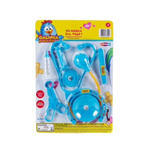 Kit Médico Galinha Pintadinha Com Peças Sortidas 23 Cm - Solapa
