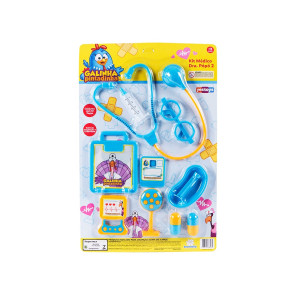 Kit Médico Galinha Pintadinha Cores Sortidas 36 Cm - Solapa