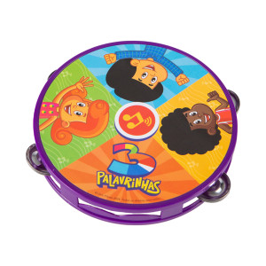 Pandeiro Infantil 3 Palavrinhas Yestoys, Musical, Referência 2...-20150-3P-789-66223