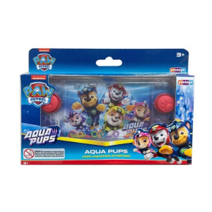 Brinquedo Aquático Aqua Pups Patrulha Canina Oficial Para Brincar Na água 1 Cm - Caixa Com Visor
