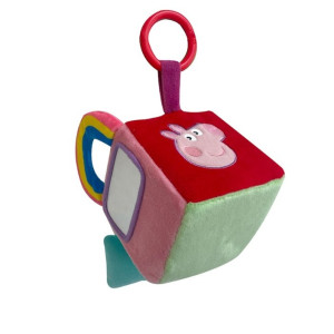 Primeira Infância Cubo Macio De Atividades Peppa Pig Atividades E Sensorial 28 Cm - Cartela