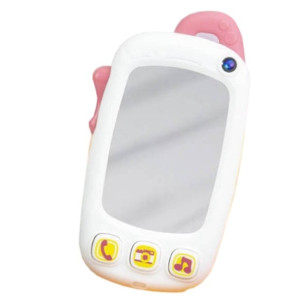 Brinquedo Câmera Minha Primeira Self Rosa Estimula Criatividade E Coordenação Motora 16 Cm