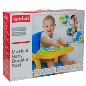 Assento Portátil Com Mesa Musical Atividades