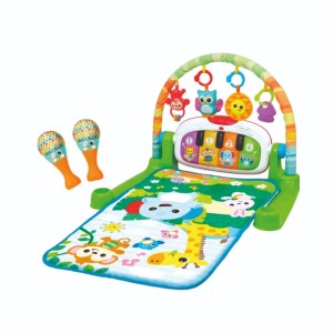 Tapete De Atividades Com Teclado Amigos Da Selva Com Maracas