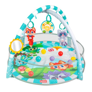 Tapete De Atividades Com Piscina De Bolinhas