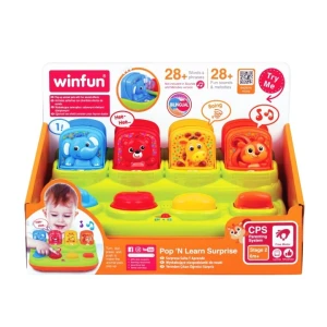 Primeira Infância Pop Up Surpresa 9 Cm - Caixa Litografada