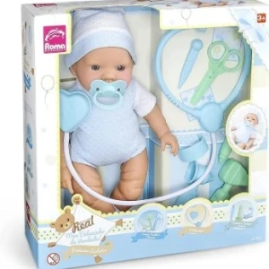 Boneca Reborn Escolinha 16 Cm - Caixa Litografada