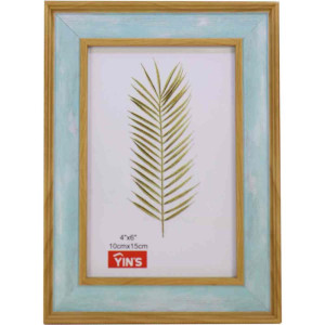 Porta Retrato Algarve Mdf/vidr/plas 10x15c(s-127155-23532